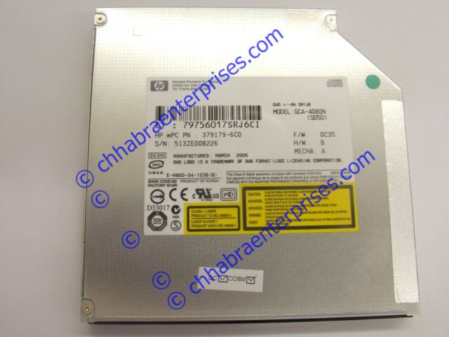 GCA4080N HL Data DVD-RW Drives For Laptops  -  GCA-4080N