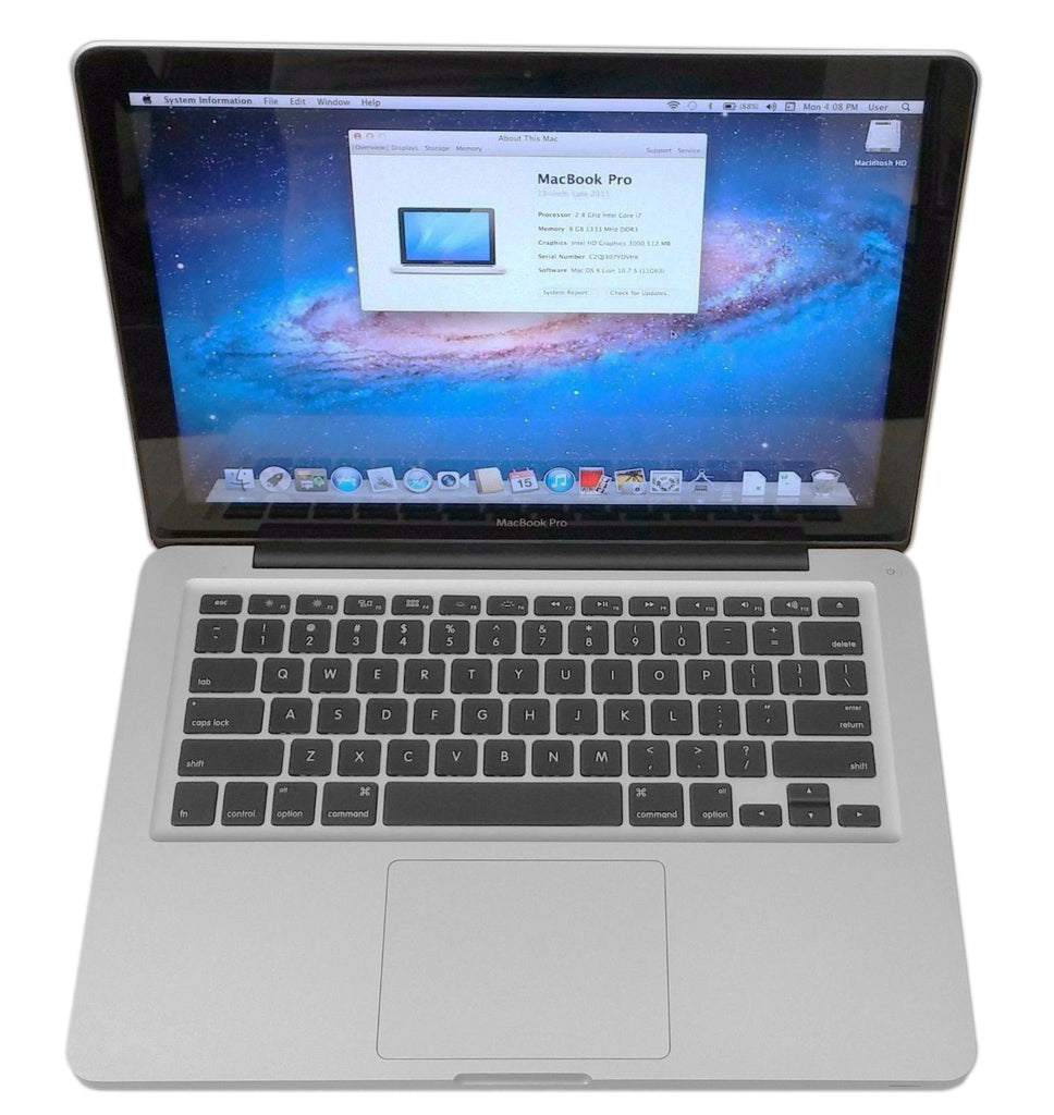 Apple Macbook Pro 13 Inch Late 2011 Version MD314LL/A i7 Apple Macbook Pro 13 Inch Late 2011 Version MD314LL/A i7