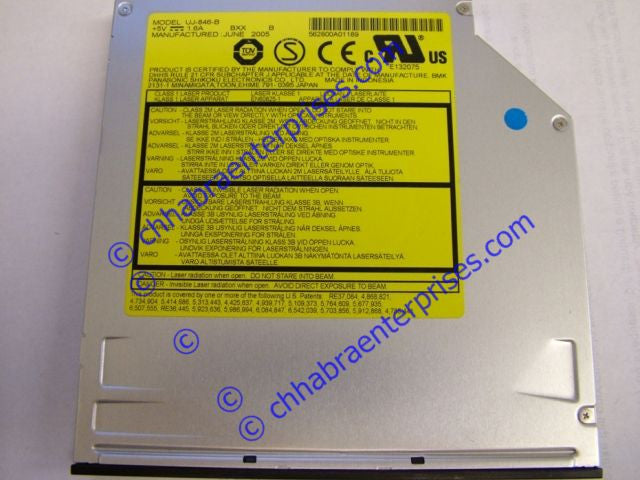 UJ-846B Panasonic DVD-RW Drives For Laptops  -  UJ846B