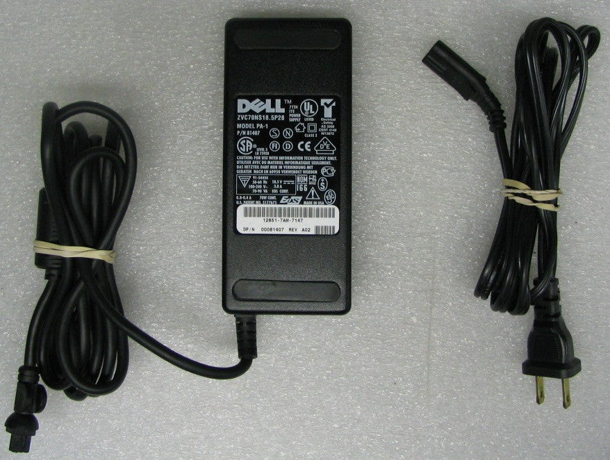 81407 Notebook Laptop Power Supply AC Adapter For Dell Inspiron 3800 Part: 81407