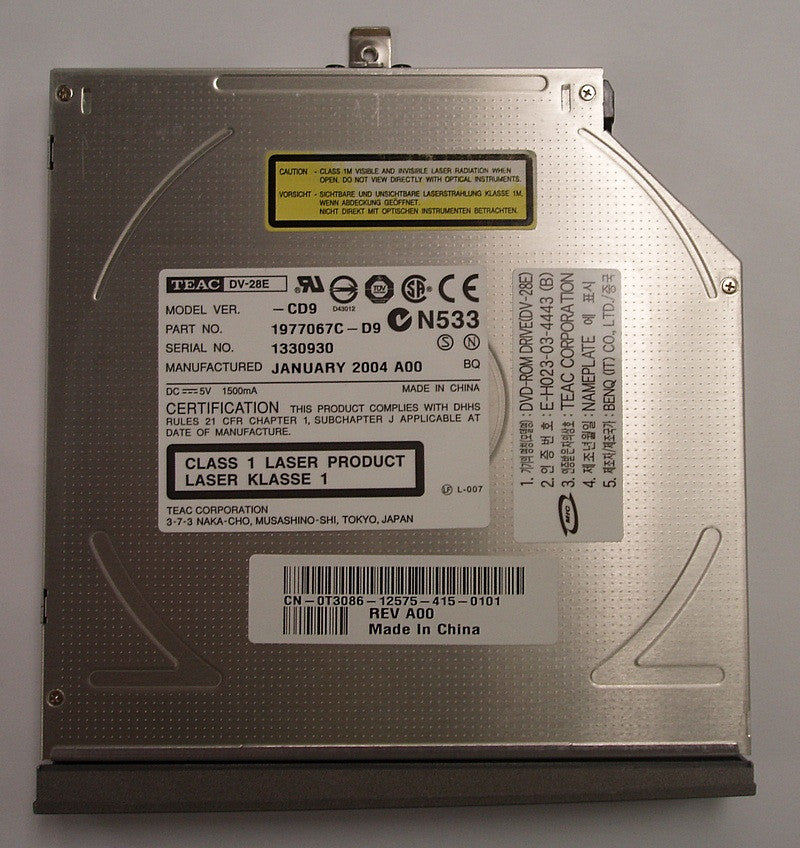 Dell DVD Drive For Inspiron 5100