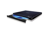 LG - 8x External USB 2.0 Blu-ray Disc Double-Layer DVD±RW/CD-RW Disc Rewriter - Black